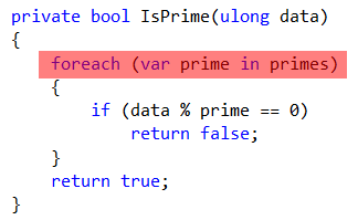 primes generator